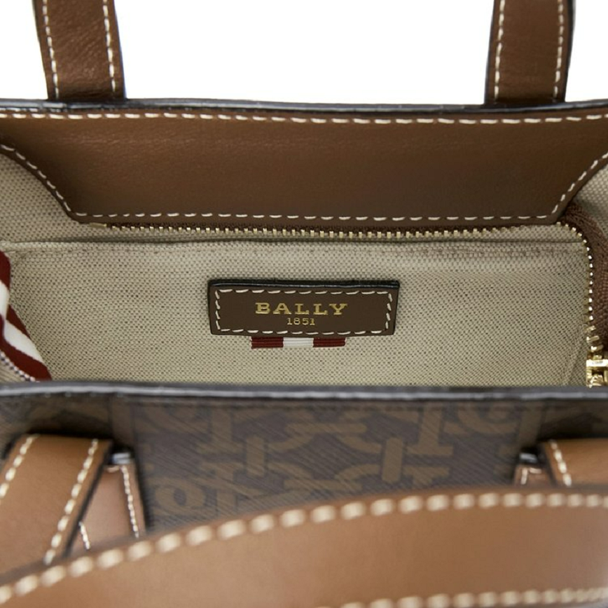 Túi Bally B-Monogram 'Brown' CRYSTALIA-STML-801 - Ảnh 2