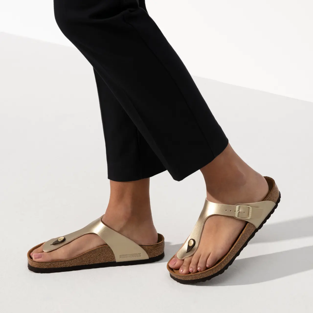 Dep Birkenstock Gizeh Birko Flor 'Gold 1016108