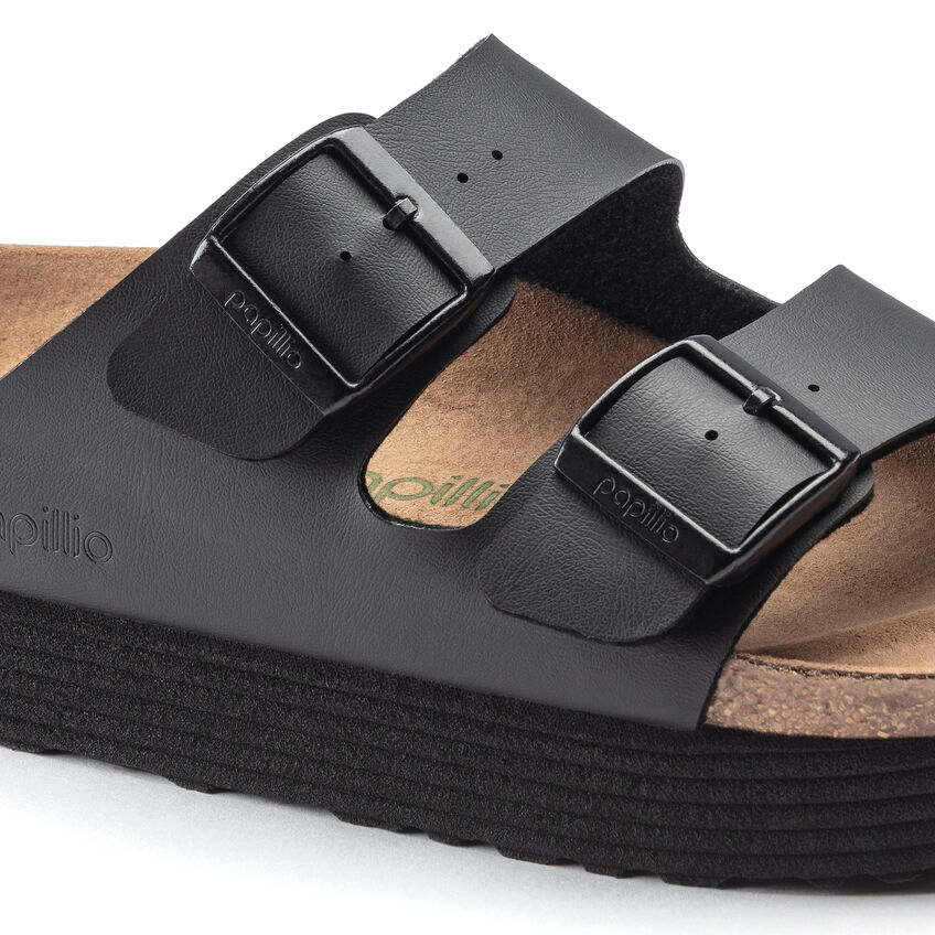 Dep Birkenstock Arizona Platform Vegan 'Black' 1018520