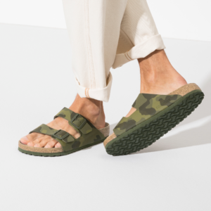 Dep Birkenstock Arizona Soft Footbed Birko Flor 'Camo Green' 1019597