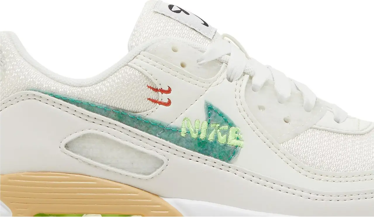Alternative view of Giày Nike Air Max 90 SE 'White Neptune Green' DO9850-100