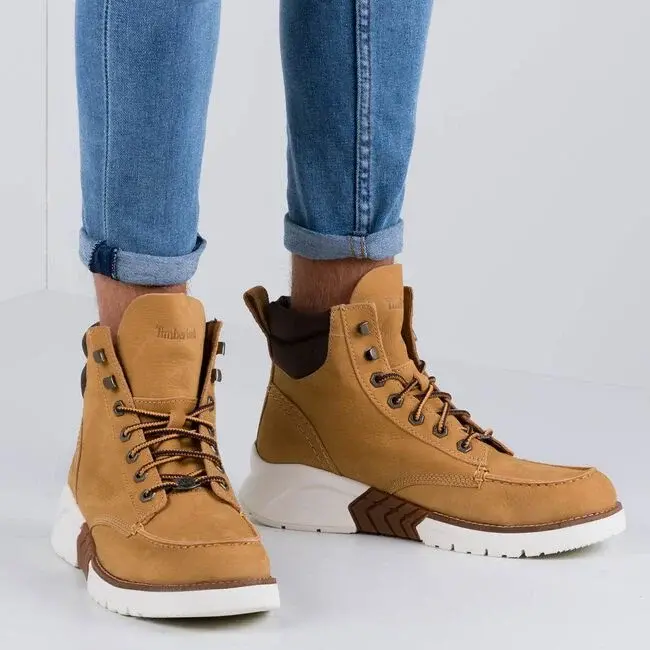 Alternative view of Giày Timberland Booties Leather Yellow A27WC
