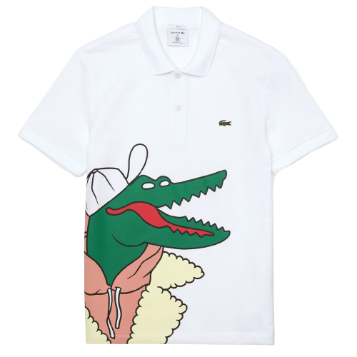 Áo Lacoste Unisex Jean-Michel Tixier Print Classic Fit Polo Shirt PH0410-JD4
