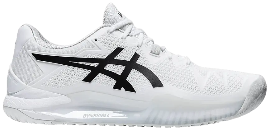 Giày Tennis Asics Gel Resolution 8 'White Black' 1041A079-101
