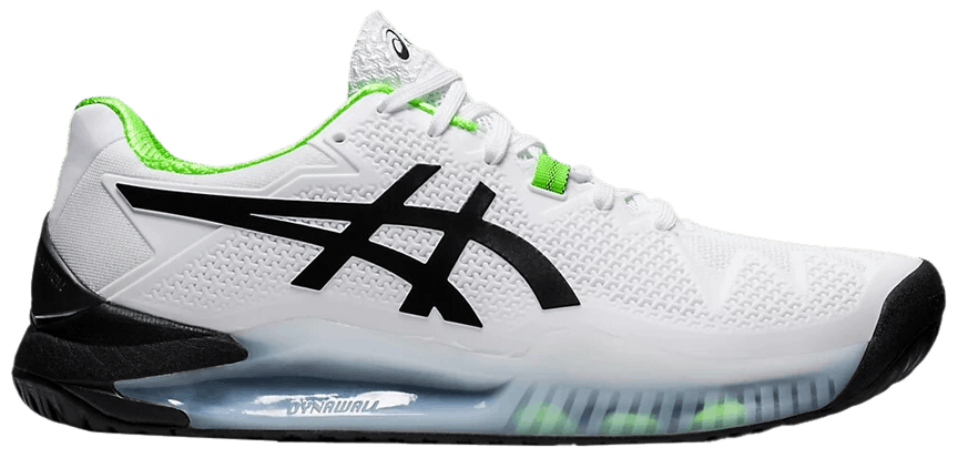 Giày Tennis Asics Gel Resolution 8 'White Green Gecko' 1041A079-105