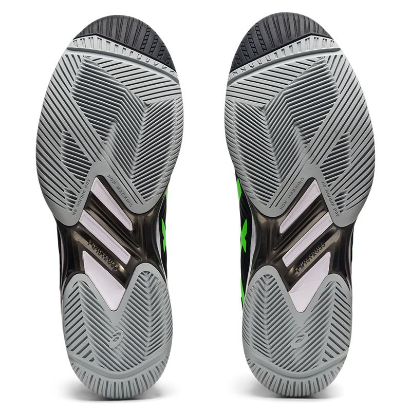 Giày Tennis Asics Solution Speed FF 2 'Black Green Gecko' 1041A182-003 - Ảnh 6