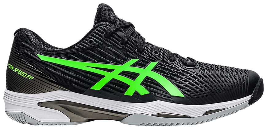 Giày Tennis Asics Solution Speed FF 2 'Black Green Gecko' 1041A182-003