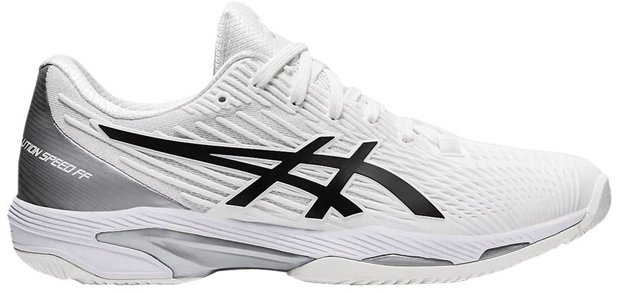 Giày Tennis Asics Solution Speed FF 2 'White Black' 1041A182-100