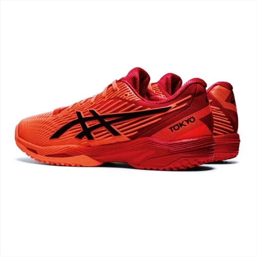 Giày Tennis Asics Solution Speed FF 2 'Sunrise Red Eclipse Black' 1041A278-701 - Ảnh 3