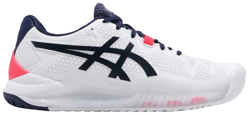 Giày Tennis Asics Wmns Gel Resolution 8 'White Peacoat' 1042A072-103