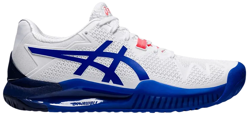 Giày Tennis Asics Wmns Gel Resolution 8 'White Lapis Lazuli Blue' 1042A072-107