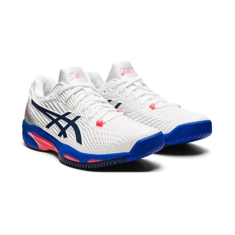 Alternative view of Giày Tennis Asics Wmns Solution Speed FF 2 'White Peacoat' 1042A136-102