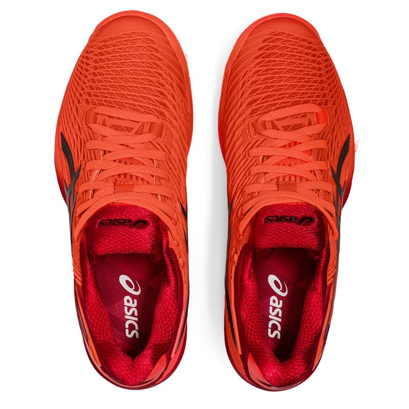 Giày Tennis Asics Solution Speed FF 2 'Red Eclipse Black' 1042A181-701 - Ảnh 6