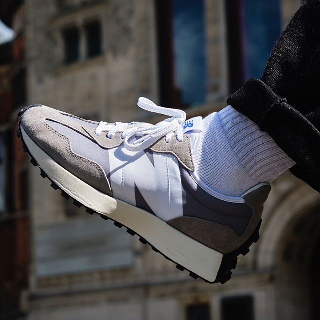 Giày New Balance 327 Team Away Grey MS327LAB - Ảnh 2