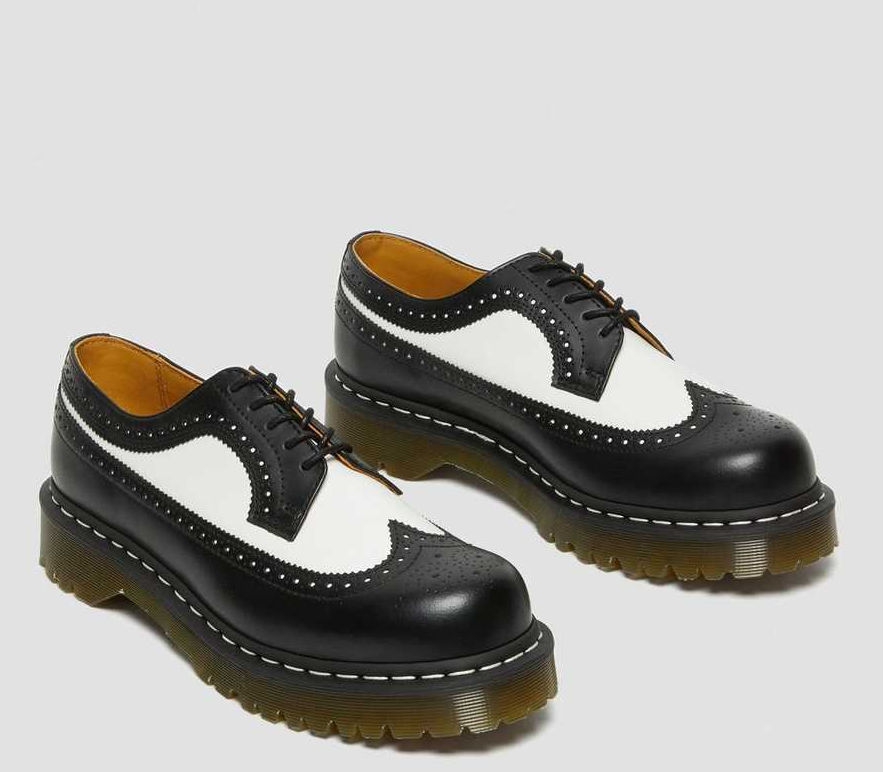 Giày Dr.Martens 3989 Bex Smooth Leather Brogue Shoes 10458001 - Ảnh 5