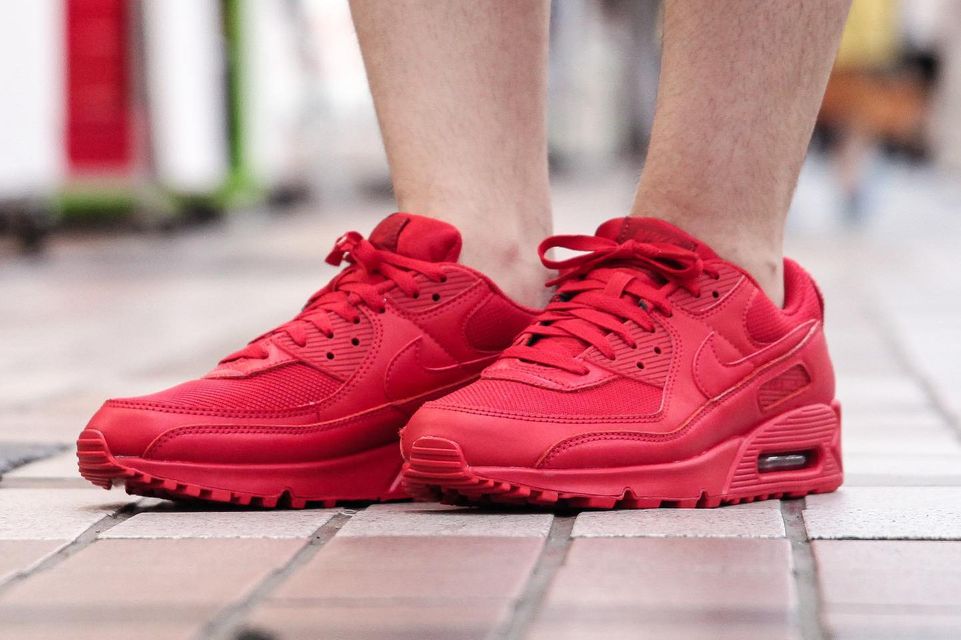 Giày Nike Air Max 90 'Triple Red' CZ7918-600 - Ảnh 5