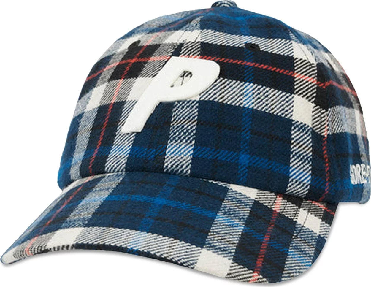 Mu Palace Gore-Tex Plaid P 6-Panel 'Navy Check'