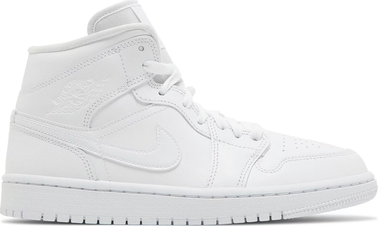 Giay Nike Air Jordan 1 Mid 'Triple White' DV0991-111