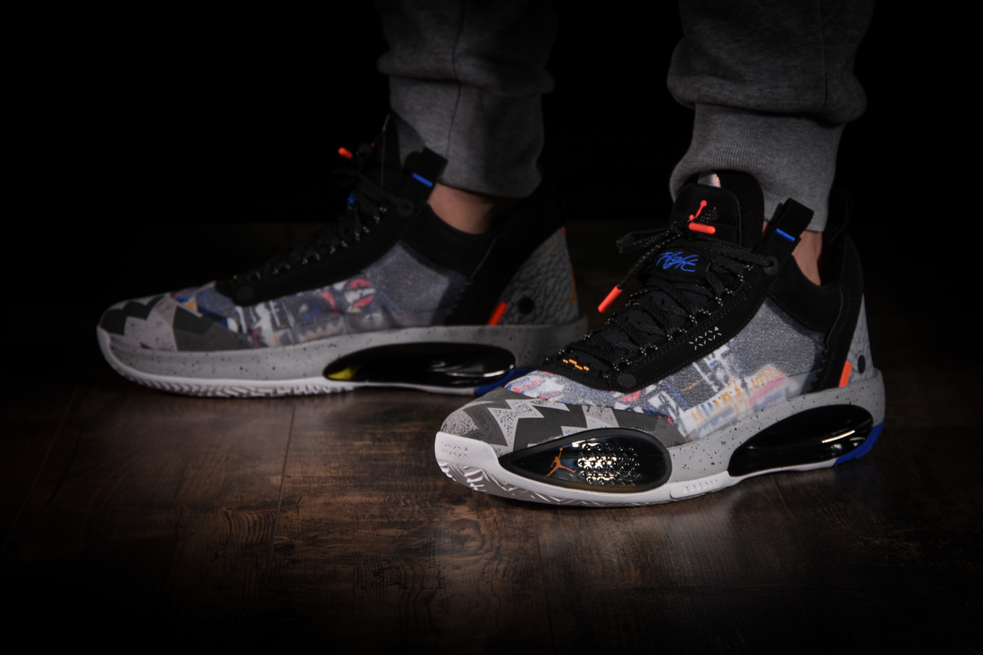 Giày Nike Air Jordan 34 Low 'Heritage' CZ7745-008 - Ảnh 2