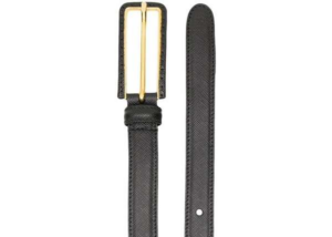 Alternative view of Thắt Lưng Prada Gold Buckle Black Leather Belt 1CC2778NQ00F0K70