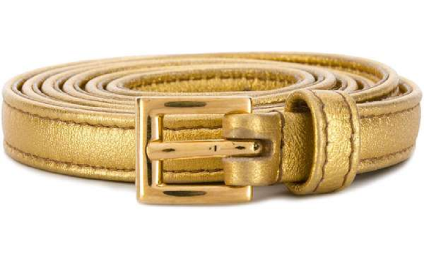 Thắt Lưng Prada Gold Nappa Leather Belt 1C4188088033