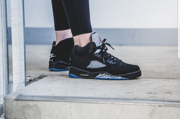 Giày Nike Air Jordan 5 Retro OG BG 'Metallic' 2016 845036-003 - Ảnh 5