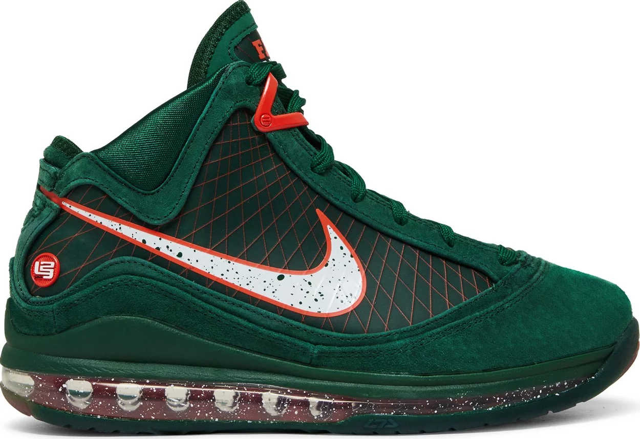 Giay Nike A&M University x LeBron 7 Retro 'Gorge Green' DX8554-300