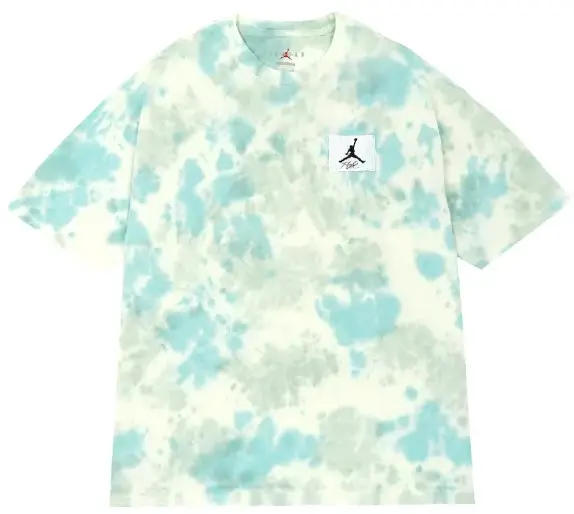 Ao Nike Ess Ovrsz Jordan Tee 'Bleach Aqua' DX9584-110