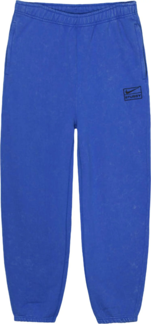 Quan Nike x Stussy Acid Wash Sweatpants 'Blue' DR4025-480