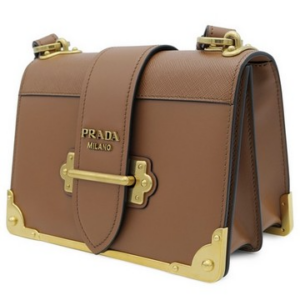 Alternative view of Túi Prada Cahier Leather Shoulder Bag 1BD045-2BB0-F0046