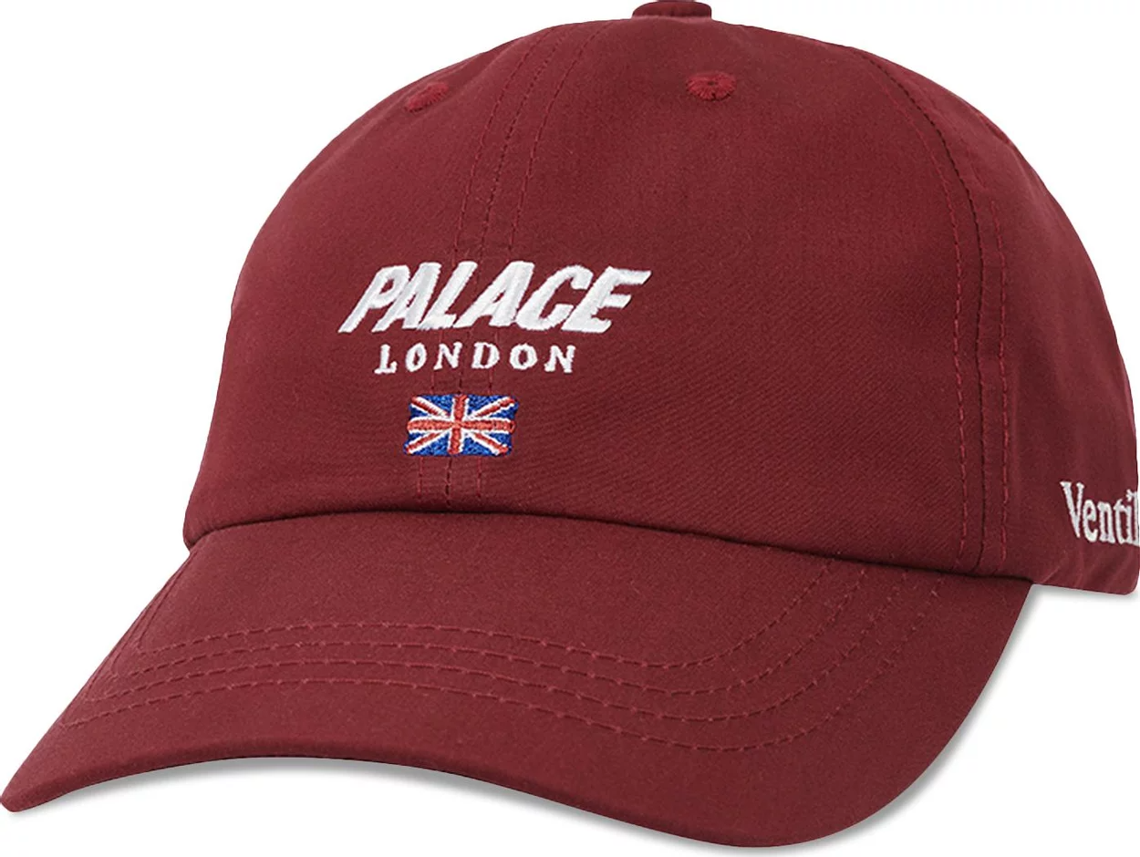 Mu Palace London Ventile 6-Panel 'Burgundy'