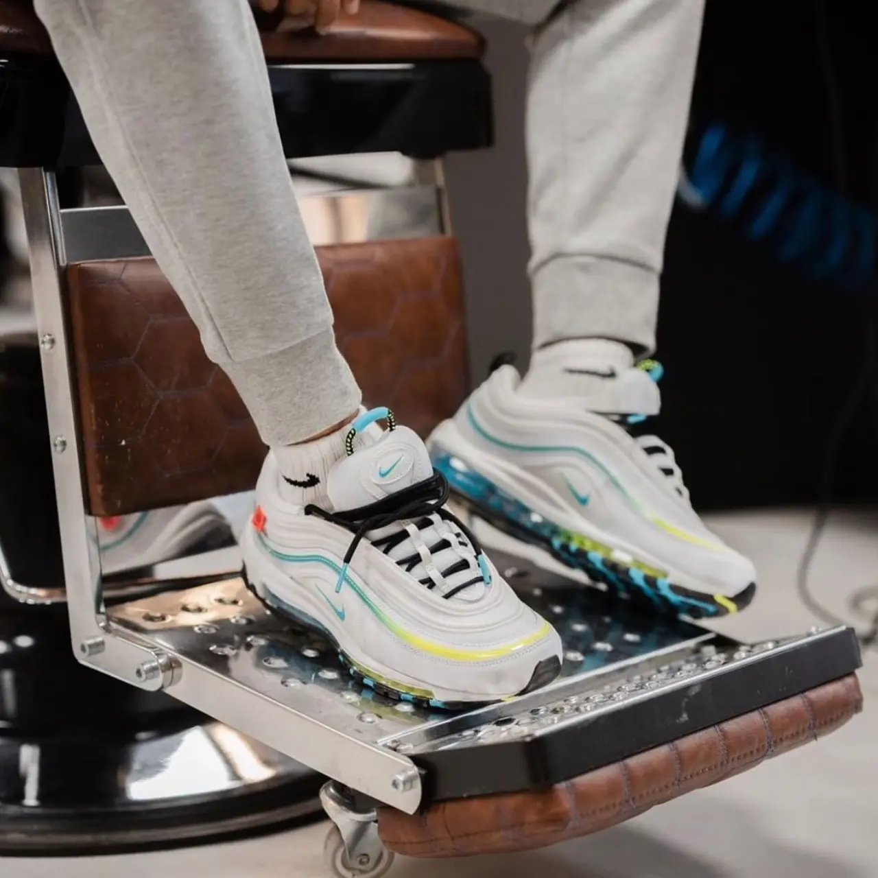 Alternative view of Giày Nike Air Max 97 'Worldwide Pack  White' CZ5607-100