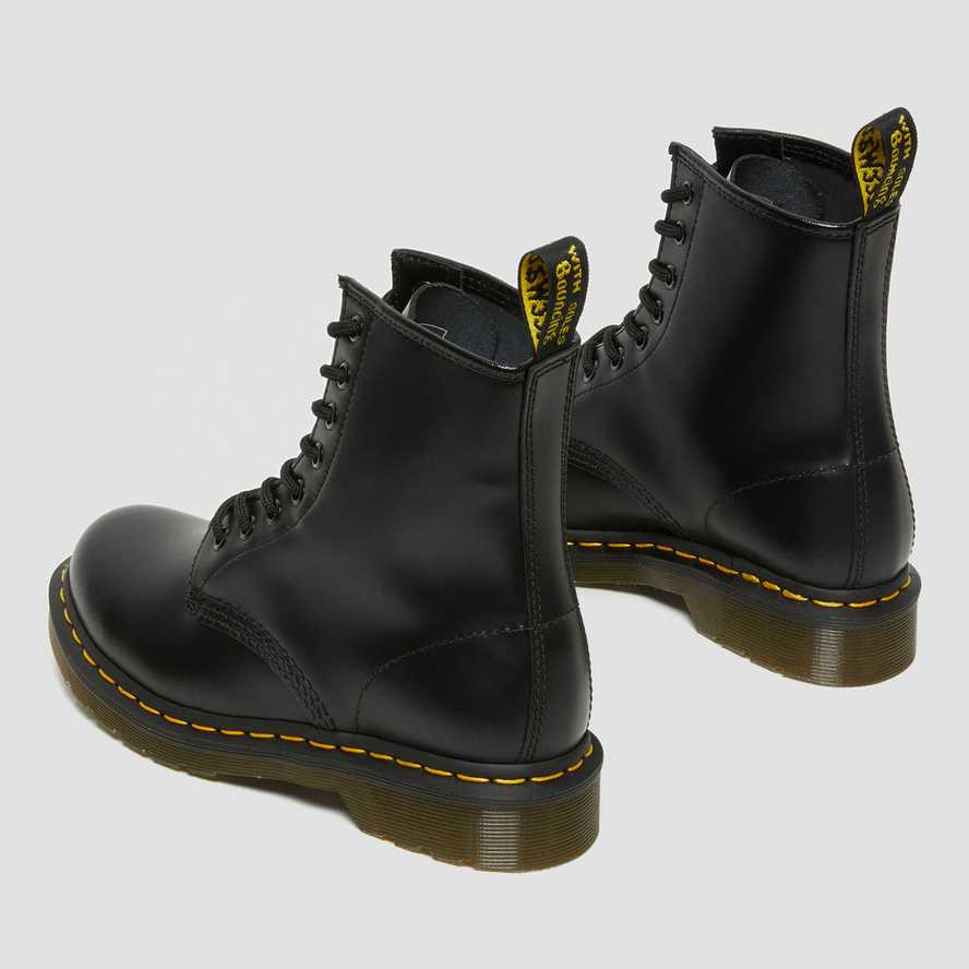 Giày Dr.Martens 1460 Women's Smooth Leather Lace Up 'Black' 11821006 - Ảnh 4