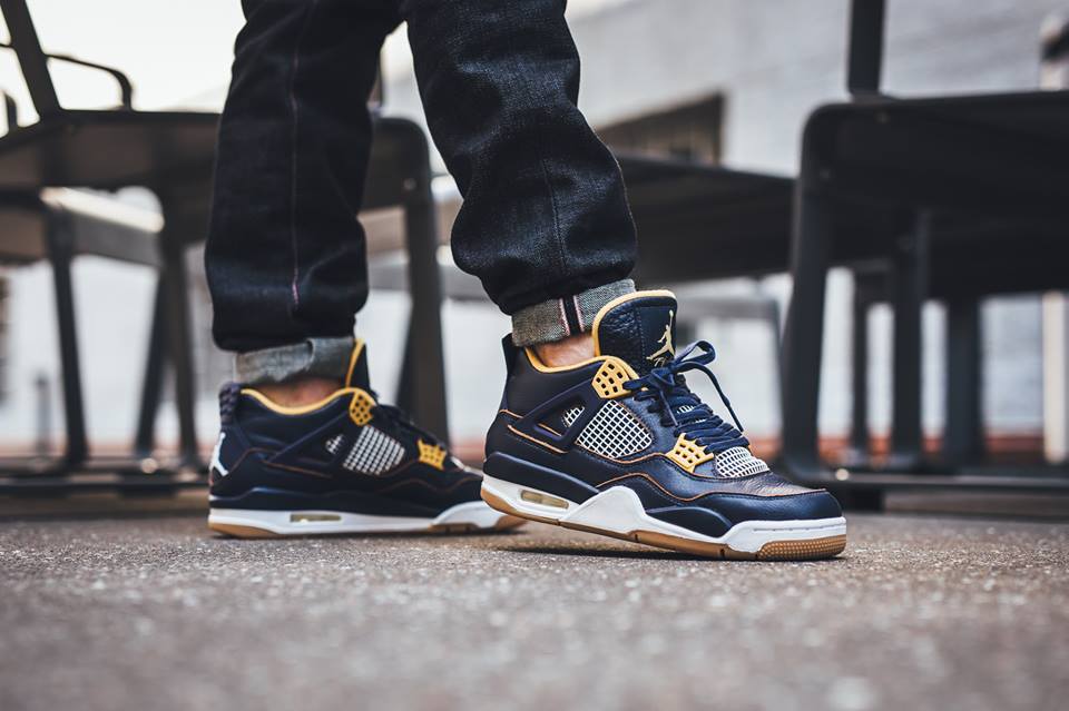 Giày Nike Air Jordan 4 Retro 'Dunk From Above' 308497-425 - Ảnh 3