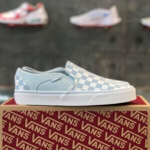 Alternative view of Giày Vans Asher 'Checkerboard Baby Blue' VN0A32QMROI