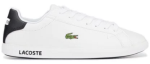 Giày Lacoste Grazie 2 SMA Leather White Black 740SMA0075-147