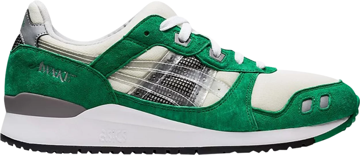 Giay Asics x Awake NY Gel-Lyte III 'Green Tambourine' 1201A568-100