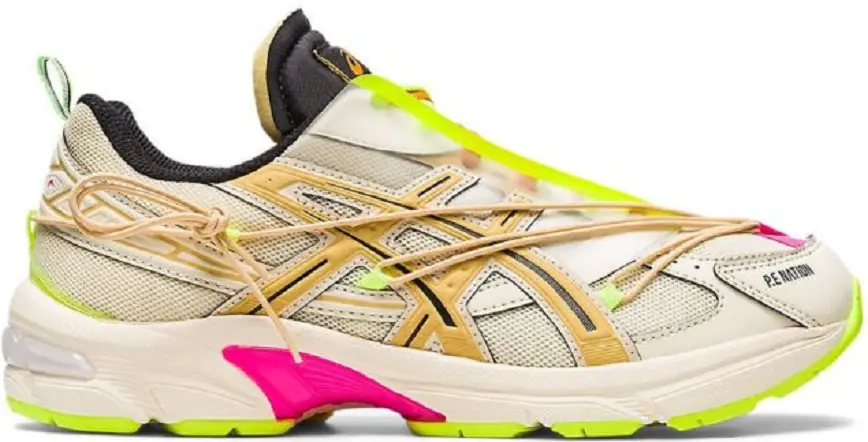 Giay Asics x P.E Nation Gel-1130 'Cream Paper Bag' 1203A244-100
