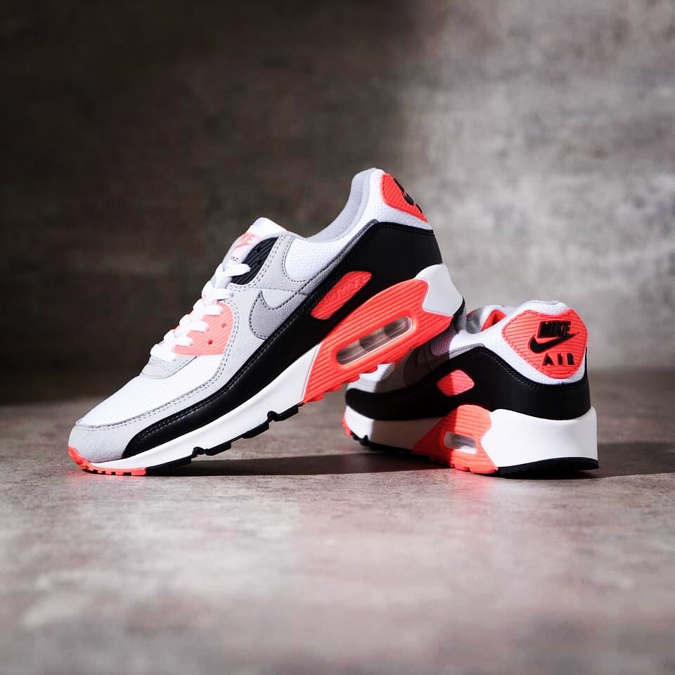 Giày Nike Air Max 90 'Infrared' 2020 CT1685-100 - Ảnh 3