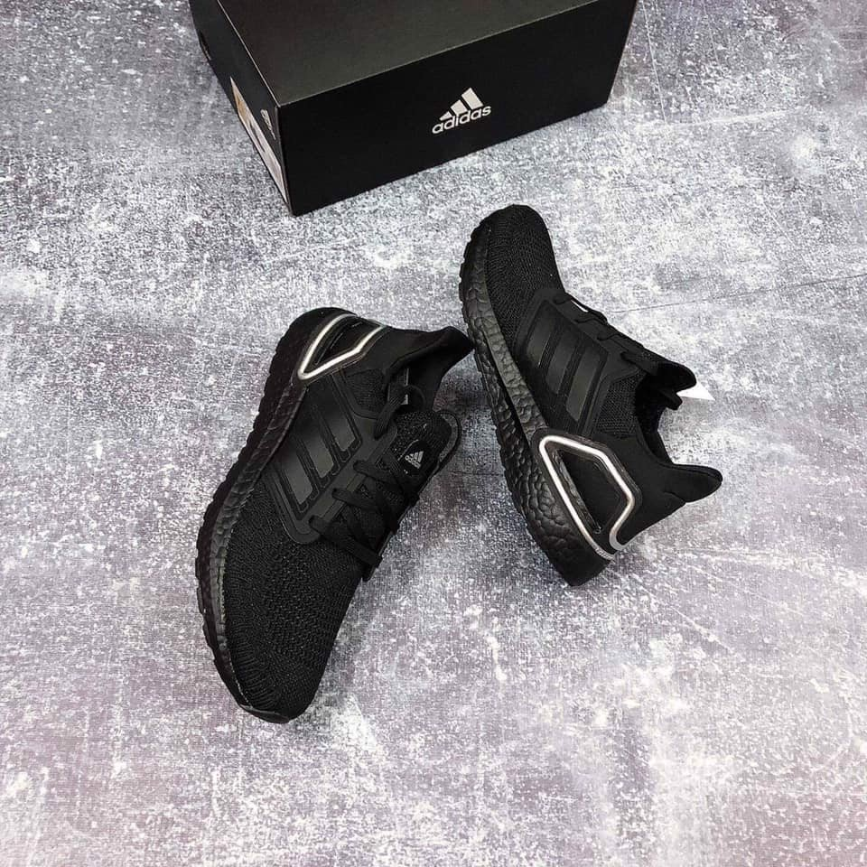 Giày Adidas UltraBoost 20 'Black Silver Metallic' FV8333 - Ảnh 2