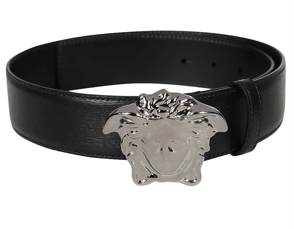 Thắt lưng Versace Men's Belt Black 1001340-1A00593-1B00E - Ảnh 3