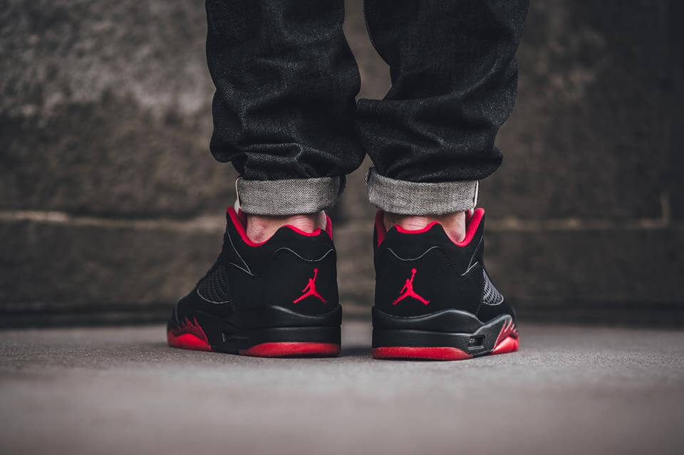 Giày Nike Air Jordan 5 Retro Low 'Alternate 90' 819171-001 - Ảnh 6