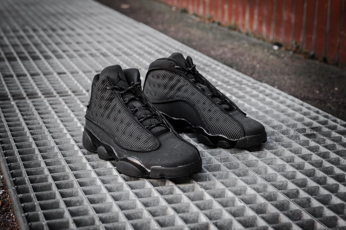Giày Nike Air Jordan 13 Retro BG 'Black Cat' 884129-011 - Ảnh 5