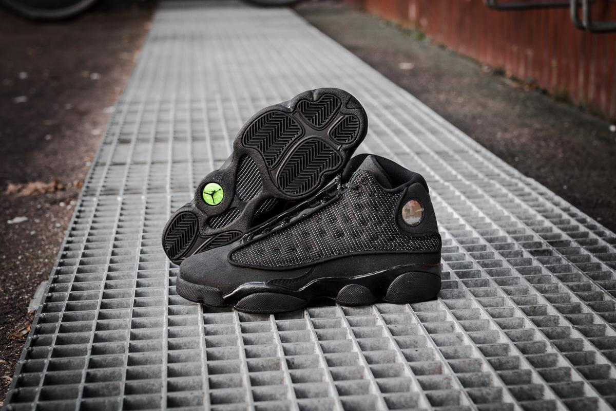 Giày Nike Air Jordan 13 Retro BG 'Black Cat' 884129-011 - Ảnh 6