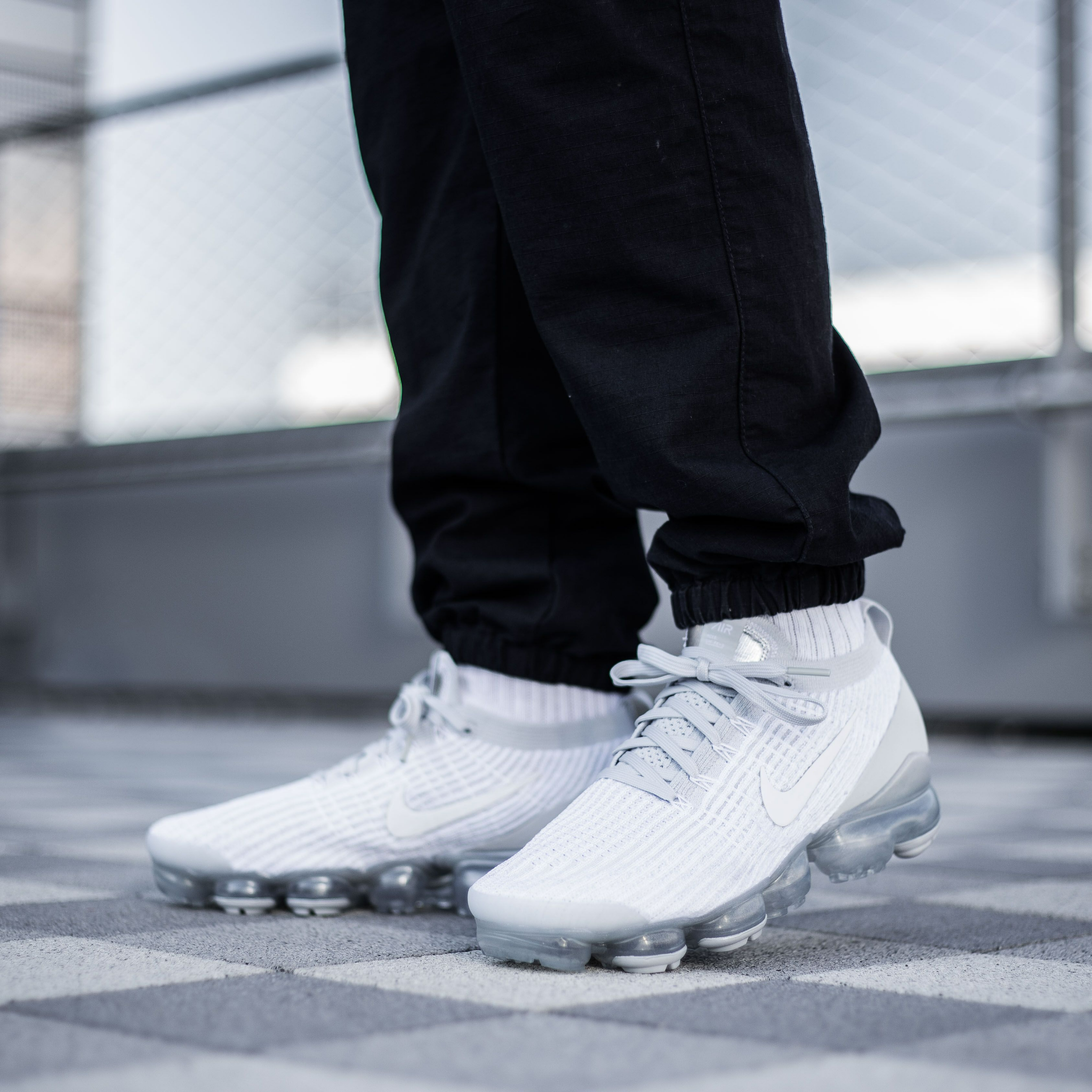 Giày Nike Air VaporMax Flyknit 3 'Pure Platinum' AJ6900-102 - Ảnh 2
