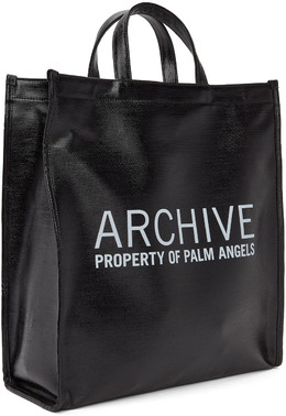 Alternative view of Túi Palm Angels Black Archive Shopper Tote PMNA053F21LEA0011001