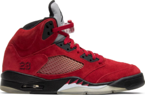 Giày Nike Air Jordan 5 Retro 'Raging Bull Red Suede' 136027-601