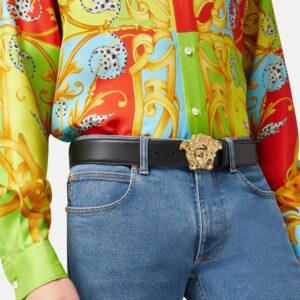 Alternative view of Thắt Lưng Versace La Medusa Leather Belt DCU4140-DVTP1-D41OH