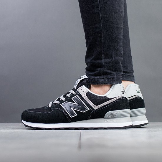 Giày New Balance Wmns 574 'Core Black' WL574EB - Ảnh 4
