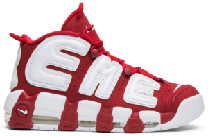 Giày Nike Supreme x Air More Uptempo 'Red' 902290-600